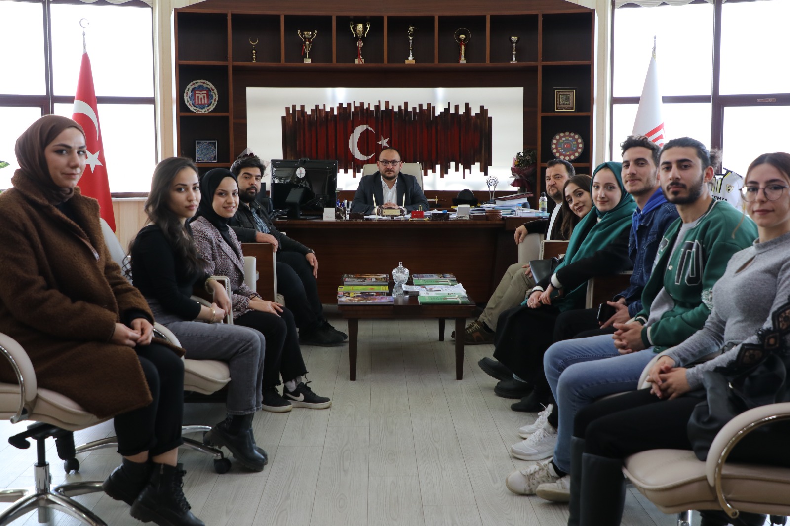 visit-to-our-rector-by-the-department-of-turkish-and-social-sciences-education-4013